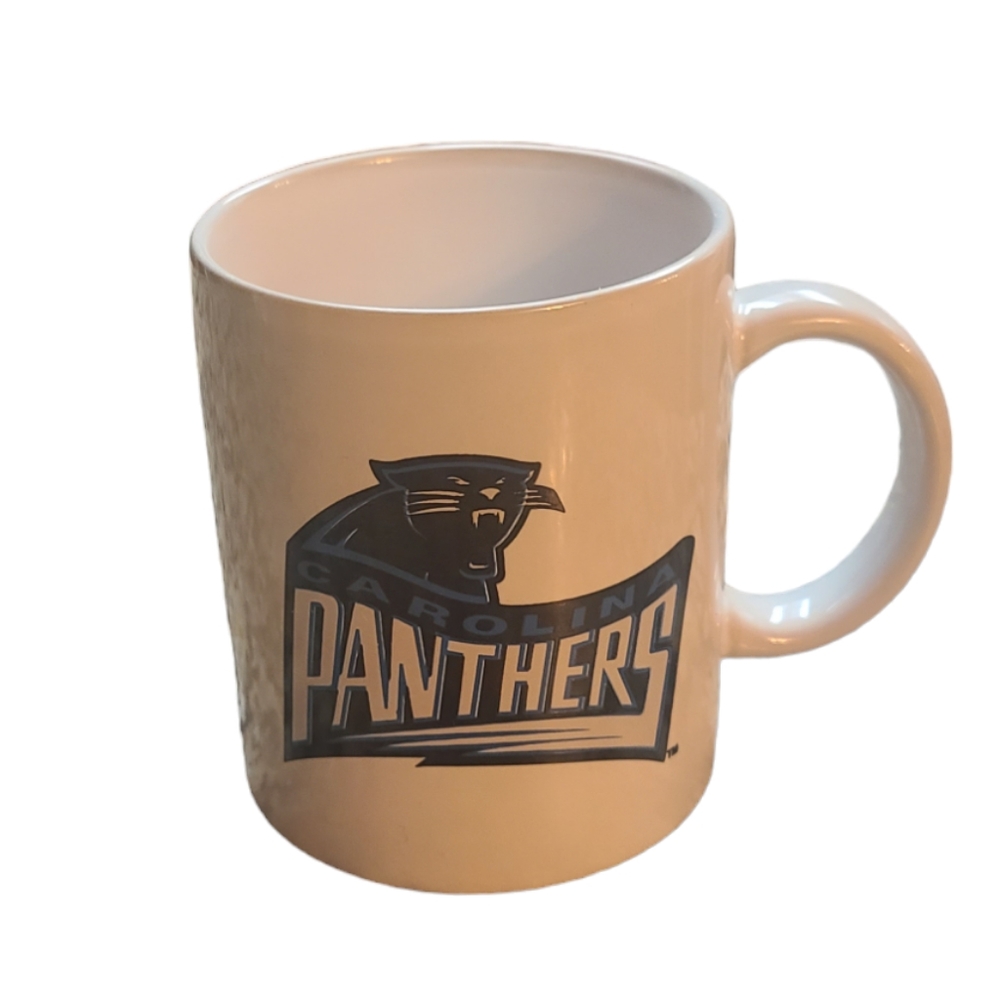 VTG Carolina Panthers Coffee Mug genuine  NFL Licensed Merchandise Great Condit